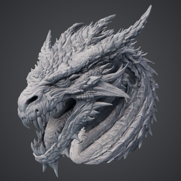 Dragon Sculpt Study